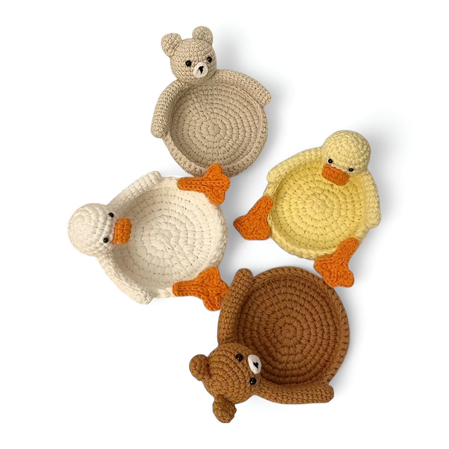 Animal Tray Crochet Kit