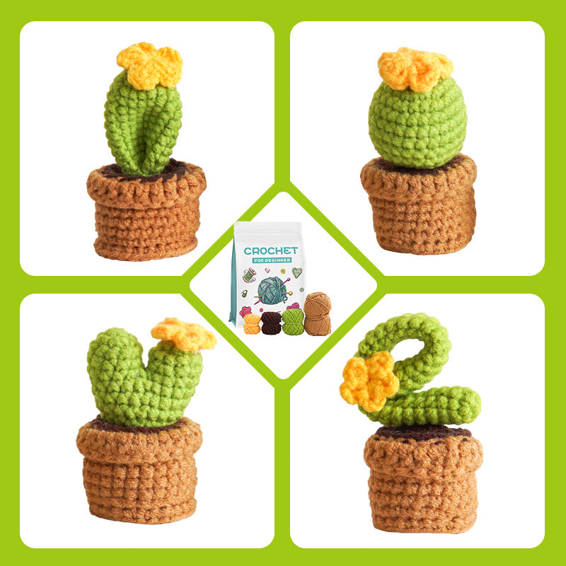 Crochet Cactus DIY Kit