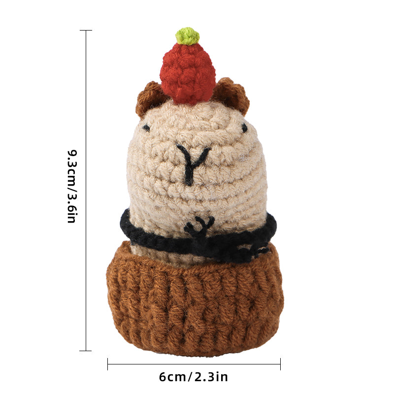 Capybara DIY Crochet Kit