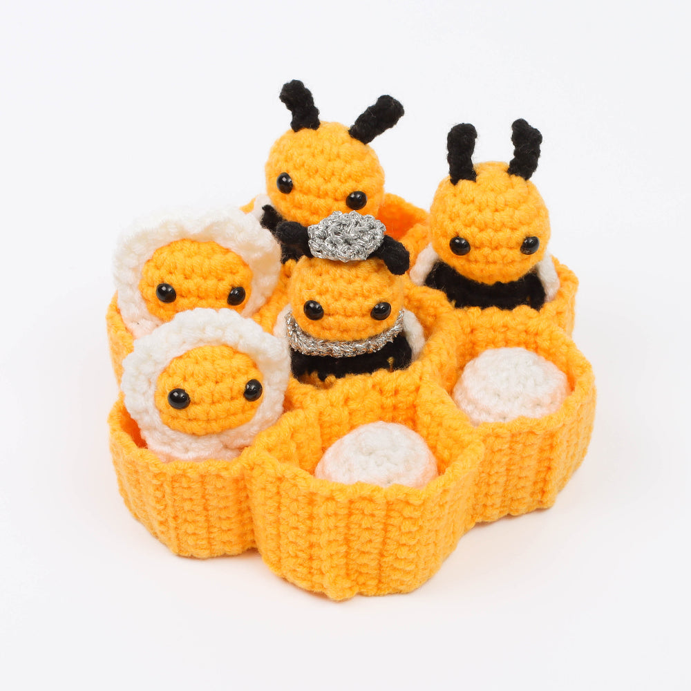 Crochet Bee Family Kit