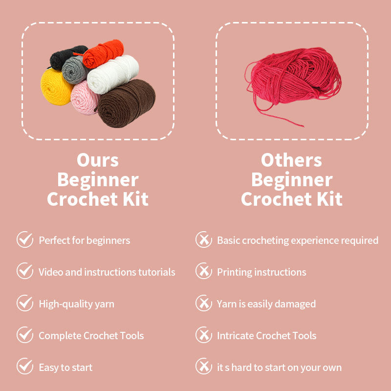 Penguin Crochet Kit