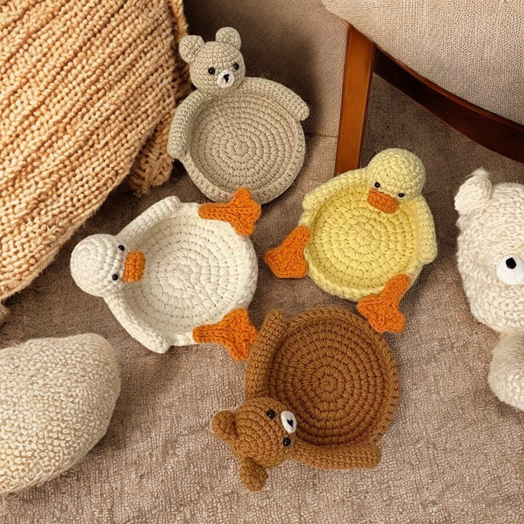 Animal Tray Crochet Kit