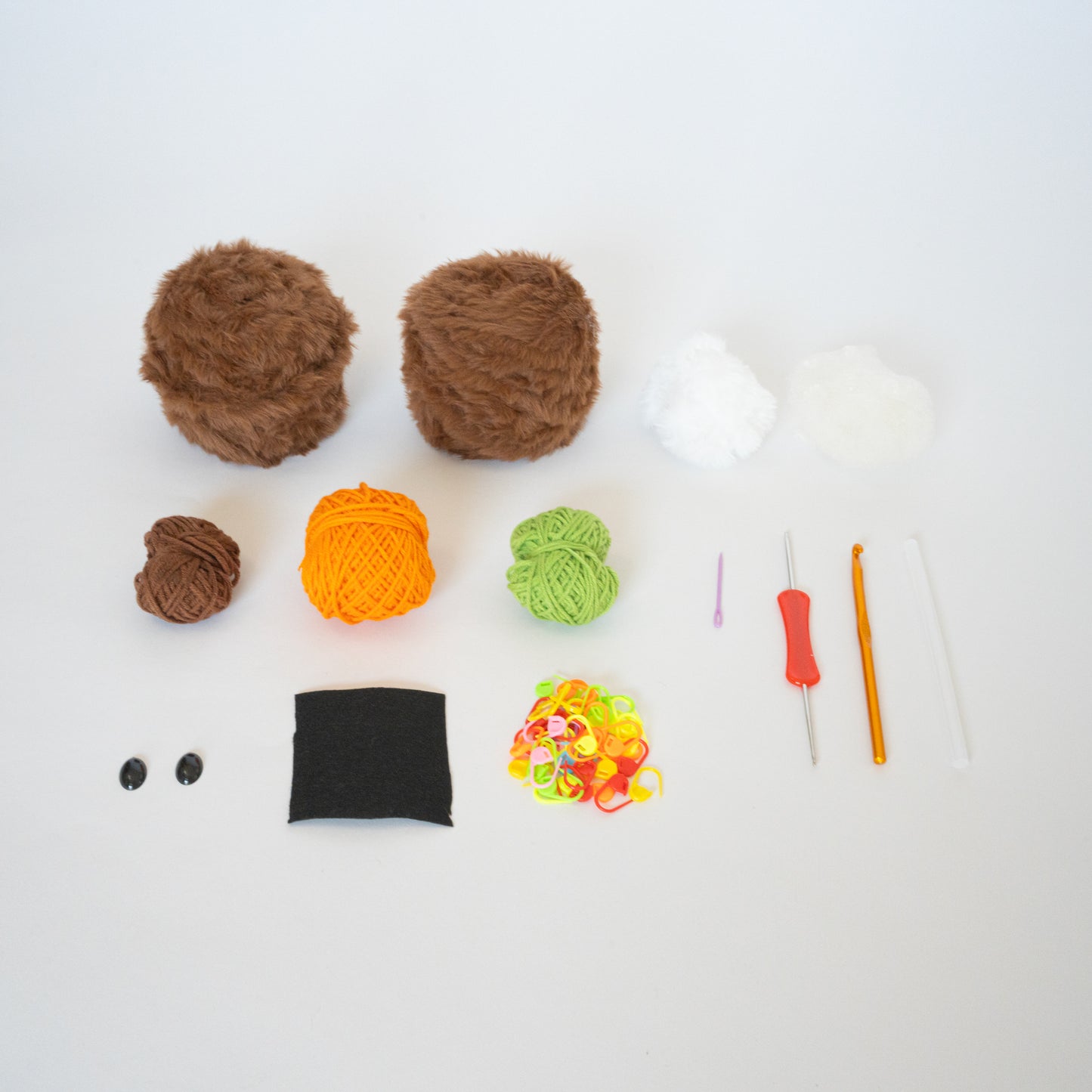 Fuzzy Animal Hat Crochet Kit