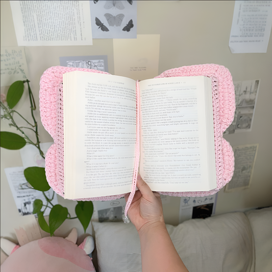 Crochet Butterfly Book Sleeve
